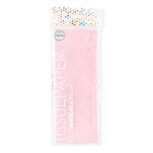 Globos Tissuepapier 10 vellen baby roze, 50x70cm