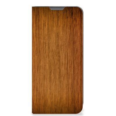 OPPO A77 5G | A57 5G Book | Wallet Case | Donker Hout