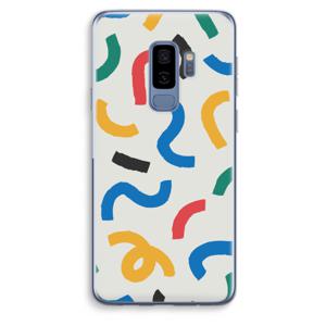 Illustratieve pop 2: Samsung Galaxy S9 Plus Transparant Hoesje