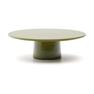 Kave Home Albanella salontafel Ø110 cm Groen