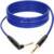 Klotz KIKKG4.5PRBL instrumentkabel TS 6.3mm jack recht-haaks blauw 4.5m