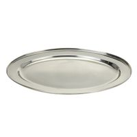 Excellent Houseware Schaal Ovaal 40x26 cm RVS - thumbnail