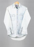 Wrangler Light Blue vintage denim shirt in size S for Unisex - thumbnail