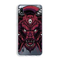 Hell Hound and Serpents: Samsung Galaxy A10 Transparant Hoesje Hell Hound and Serpents: Samsung Galaxy A10 Transparant Hoesje