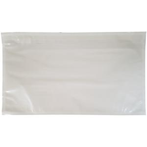 1000 Paklijstenveloppen DL 225x122mm transparant PP