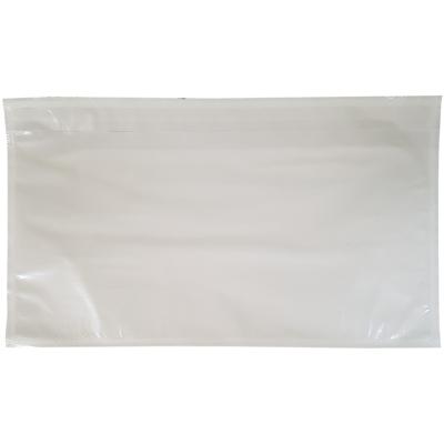 1000 Paklijstenveloppen DL 225x122mm transparant PP
