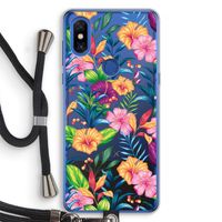 Tropisch 2: Xiaomi Mi Mix 3 Transparant Hoesje met koord
