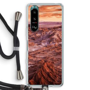 Mars: Sony Xperia 5 III Transparant Hoesje met koord