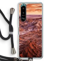Mars: Sony Xperia 5 III Transparant Hoesje met koord