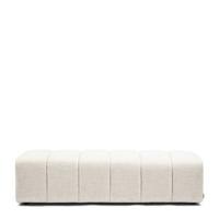 Riviera Maison Dazzle Footstool 160x65 AntiqWhite