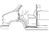Plaatwerkdeel Duc/peug.j5/citrechts C25 82- 1745101