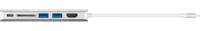 Goobay 76788 laptop dock & poortreplicator USB Type-C Zilver - thumbnail