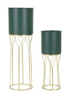 VAASHOUDER GRENT STAND SET 2 STUKS CM Ø 23X70-19X50 VAASHOUDER GRENT STAND SET 2 STUKS CM Ø 23X70-19X50