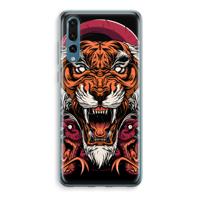Tiger and Rattlesnakes: Huawei P20 Pro Transparant Hoesje