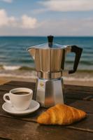 Caffettiera italiana - PEZZETTI - ITALEXPRESS - Alluminio - 6 tazze - Acciaio inox