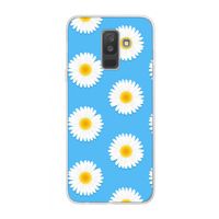 Margrietjes: Samsung Galaxy A6 Plus (2018) Transparant Hoesje
