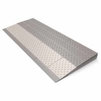 Drempelhulp modulair systeem | 2 Laags - 84 x 33 x 4 cm | Voor rollator en rolstoel | Drempelhulpen | Oprijplaten | SecuCare | PR30331