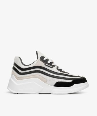 CERO NINE Fort D-921 sneakers | maat 45 | wit/zwart