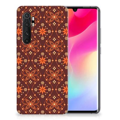Xiaomi Mi Note 10 Lite | TPU bumper | Batik Brown