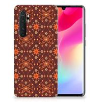 Xiaomi Mi Note 10 Lite | TPU bumper | Batik Brown