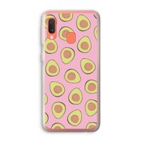 Dancing avocados: Samsung Galaxy A20e Transparant Hoesje Dancing avocados: Samsung Galaxy A20e Transparant Hoesje