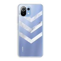 Marmeren pijlen: Xiaomi Mi 11 Lite Transparant Hoesje Marmeren pijlen: Xiaomi Mi 11 Lite Transparant Hoesje