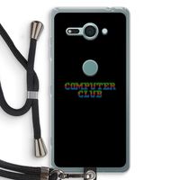 Retro: Sony Xperia XZ2 Compact Transparant Hoesje met koord