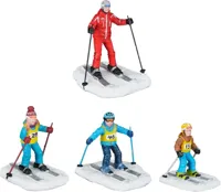 Luville Schneewald Ski teacher with childeren 4 pieces