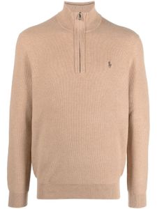 Polo Ralph Lauren sweat à col montant - Marron