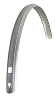 Sks giant achterspatbord 28 inch kunststof 45 mm zilver / creme bies