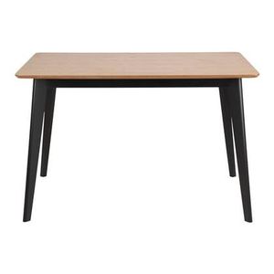 by fonQ basic Crow Eettafel - 120 x 80 cm - Zwart