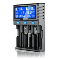 Batterijlader voor Li-ion en Ni-MH oplaadbare batterijen everActive UC-4200