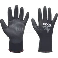 KIXX Tuinhandschoenen Bouncing Black mt 9