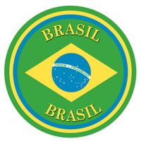 Brazilie thema bierviltjes 75 stuks   -