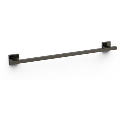 Handdoek rek Banyo | Wandmontage | 60 cm | Enkel | Zwart Metallic