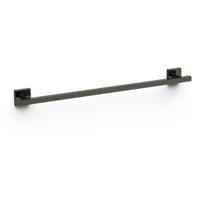 Handdoek rek Banyo | Wandmontage | 60 cm | Enkel | Zwart Metallic