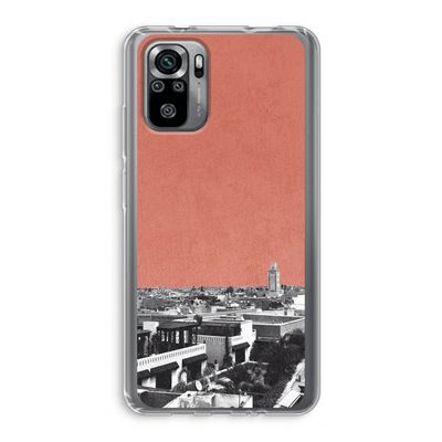 Marrakech Skyline : Xiaomi Redmi Note 10S Transparant Hoesje