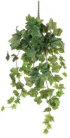 Mica Decorations kunst hangplant hedera 71cm groen