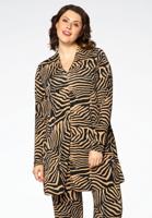 Yoek Tuniek wide bottom | Bruin | Maat 42/44
