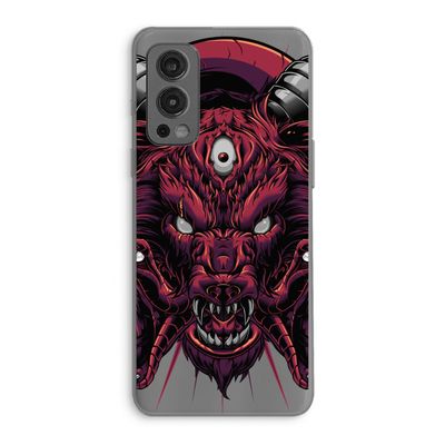 Hell Hound and Serpents: OnePlus Nord 2 5G Transparant Hoesje