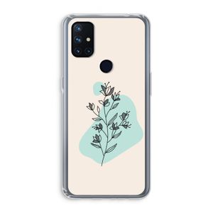 Violets are blue: OnePlus Nord N10 5G Transparant Hoesje
