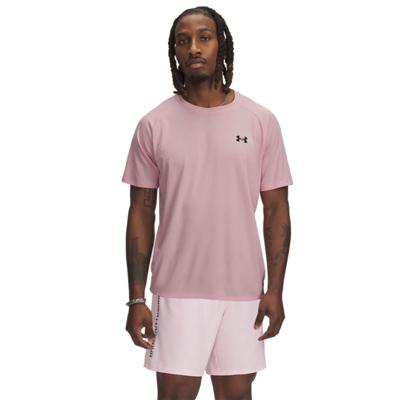 Under Armour Tech Textured Wordmark Trainingsset Woven Roze Zwart Wit