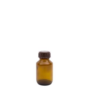 Blockland Medicijnfles bruin gedopt 60ml/28mm