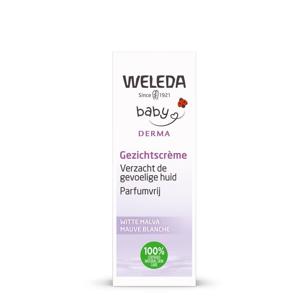 Weleda Baby witte malva sensitive gezichtscreme
