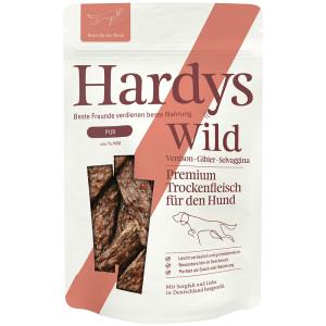 Hardys Pure dry meat strips wild hondensnack 100 g