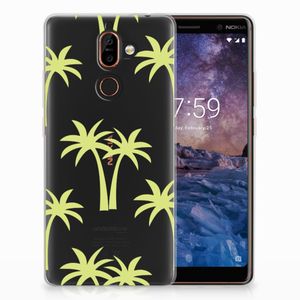 Nokia 7 Plus TPU Case Palmtrees