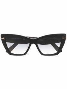 TOM FORD Eyewear lunettes de soleil Whyatt à monture papillon - Noir