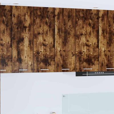 Hangkast Riga Gerookt eiken 60 x 31 x 80 cm Bewerkt hout Hangkast Riga Gerookt eiken 60 x 31 x 80 cm Bewerkt hout