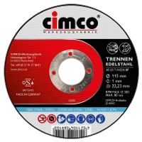 Cimco 208910 haakse slijper-accessoire Slijpschijf - thumbnail