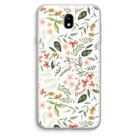 Sweet little flowers: Samsung Galaxy J7 (2017) Transparant Hoesje